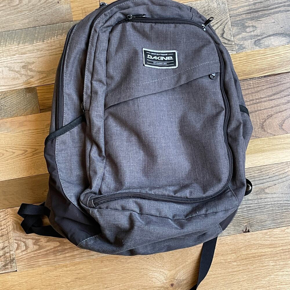 Dakine Campus Gray Laptop Backpack Travel School Book Bag Organizer